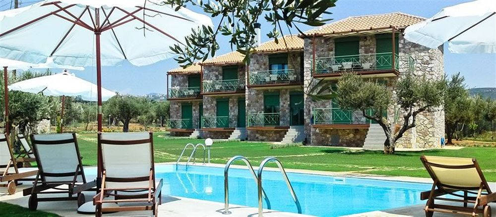 Messinian Horizons Apartman Marathópoli Kültér fotó