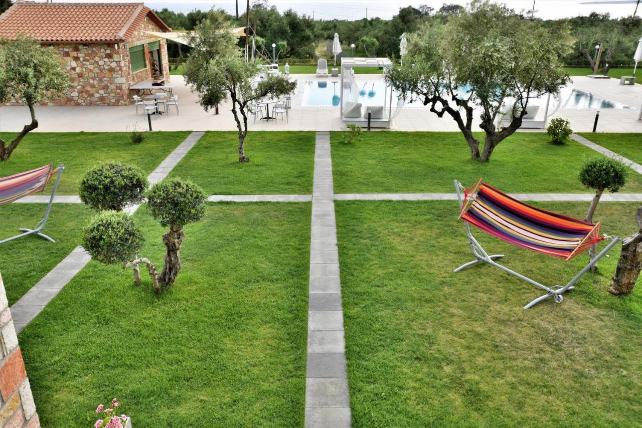 Messinian Horizons Apartman Marathópoli Kültér fotó