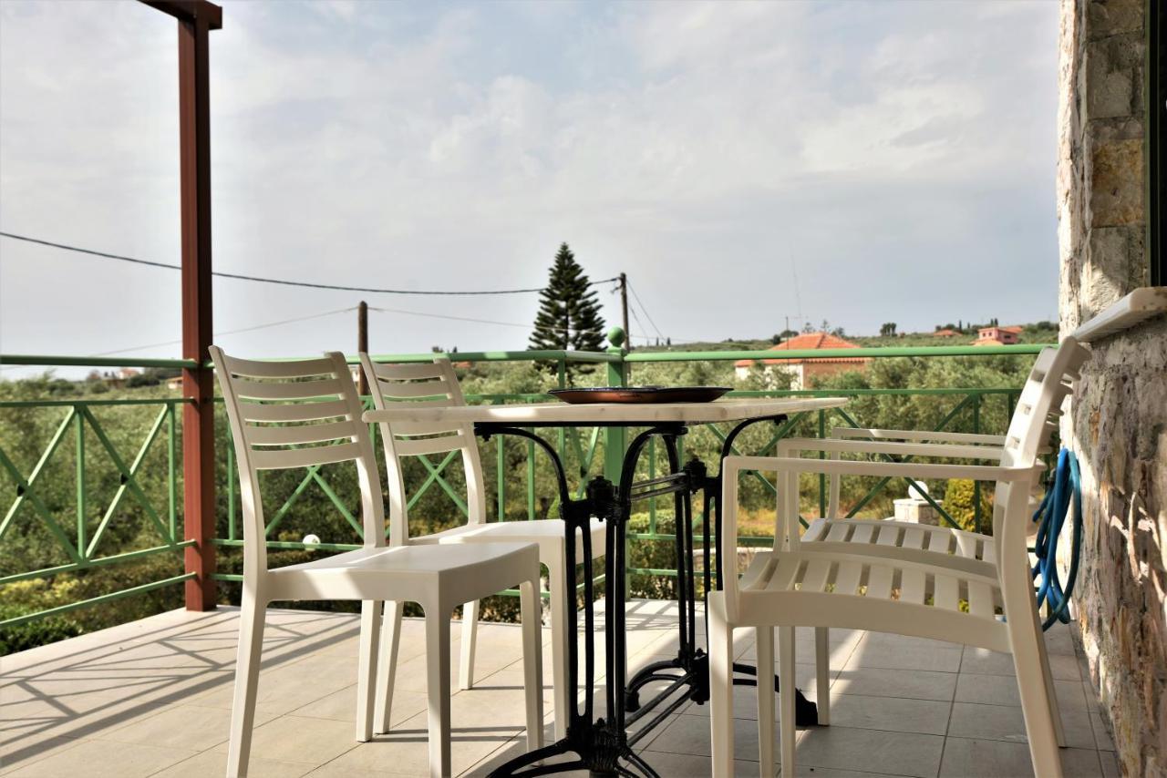 Messinian Horizons Apartman Marathópoli Kültér fotó